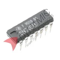 ICケ－ブル2本 IC 7401 - Quad 2-Input NAND